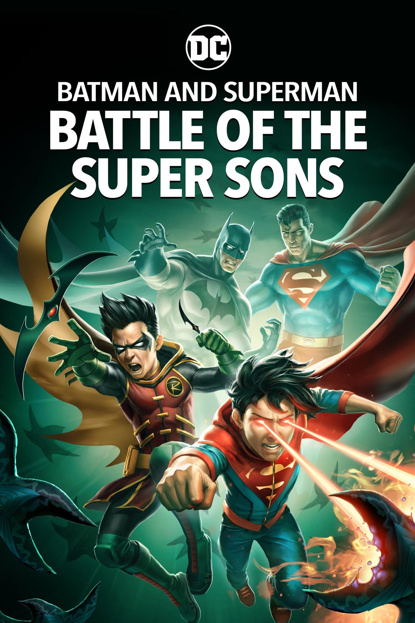 Batman and Superman: Battle of the Super Sons (DVD) (2022)