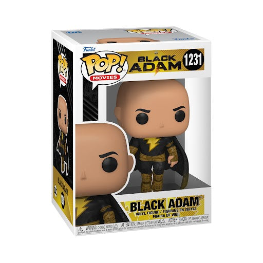 Black Adam (4K Ultra HD) (2022) and Black Adam Funko POP!