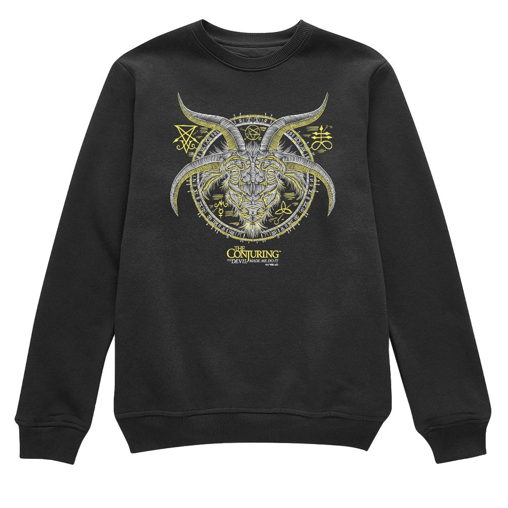 Conjuring The Devil Made Me Do It Unisex Crewneck Sweatshirt