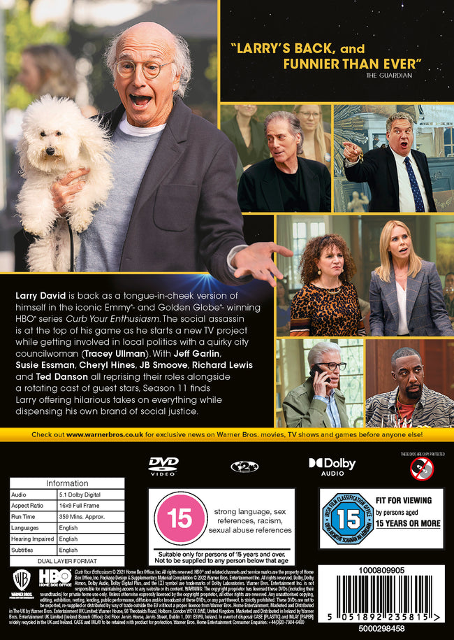 Curb Your Enthusiasm: Season 11 (DVD) (2021)