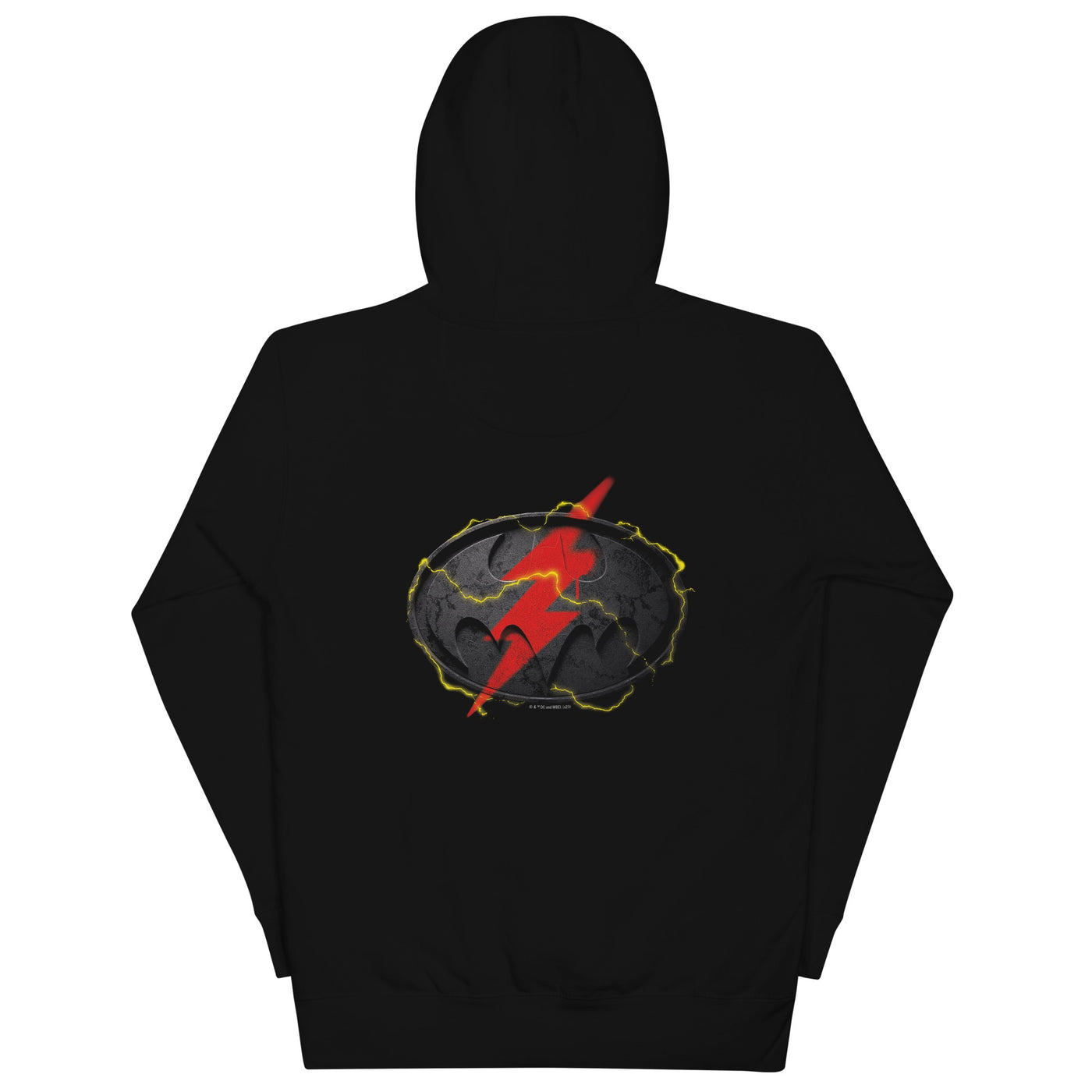 The Flash x Batman Logo Mashup Unisex Premium Hoodie de