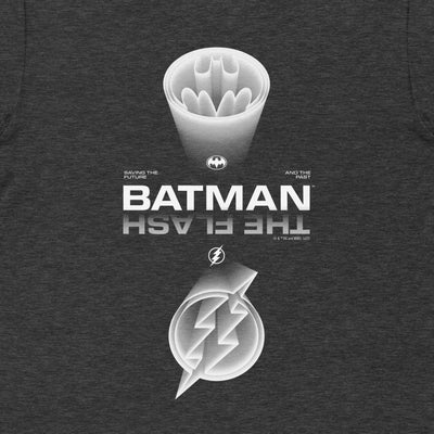 The Flash x Batman Future and Past Adult Short Sleeve T-Shirt
