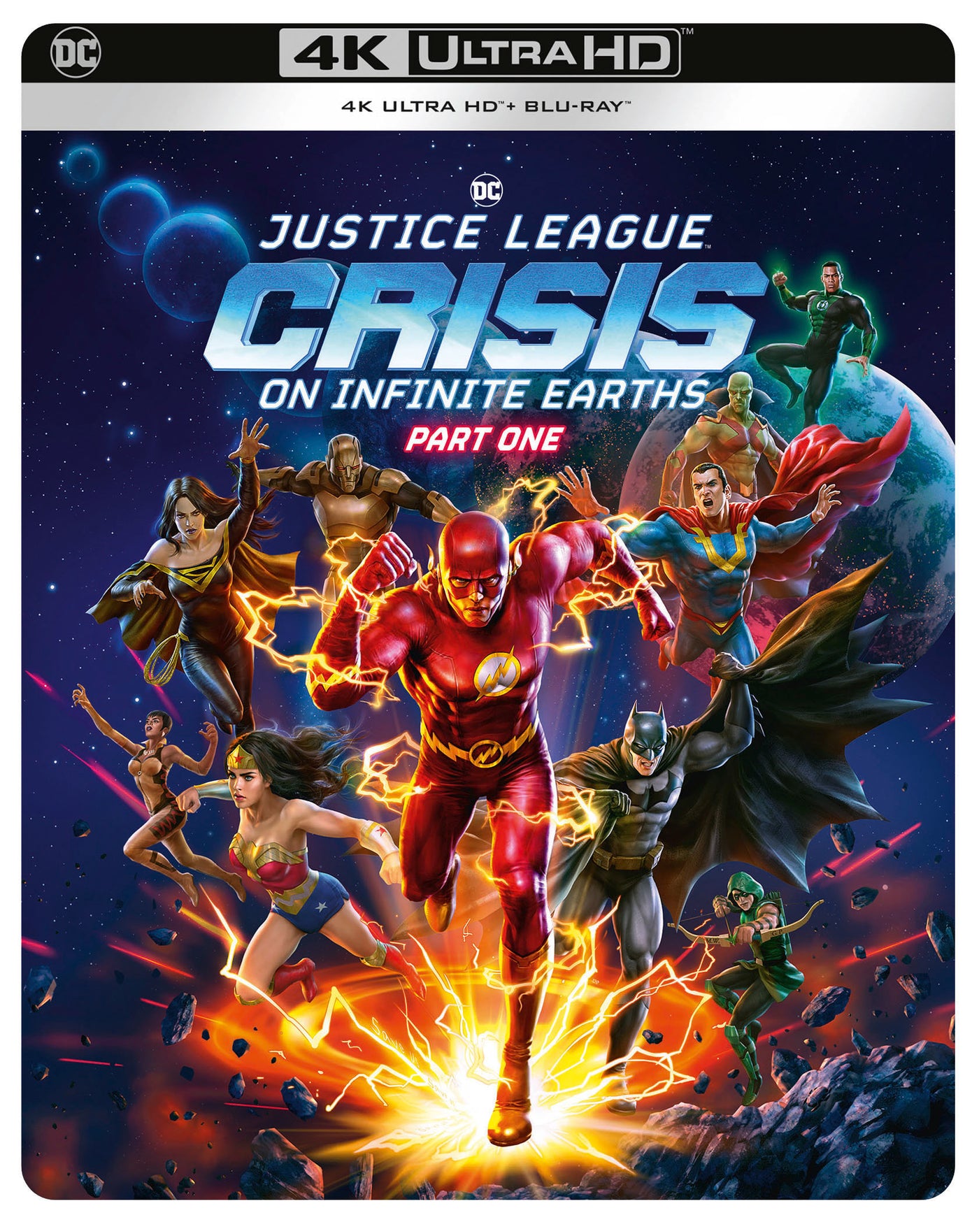 Justice League: Crisis on Infinite Earths - Part 1 SteelBook  [4K Ultra HD + Blu-ray] [2023]