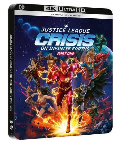Justice League: Crisis on Infinite Earths - Part 1 SteelBook  [4K Ultra HD + Blu-ray] [2023]