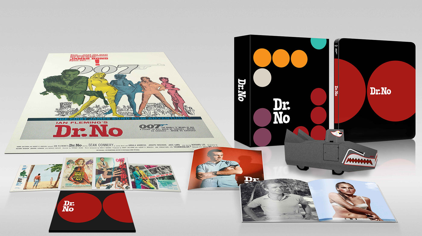 Dr No. 60th Anniversary Special Edition with Steelbook (Blu-ray) (1962)