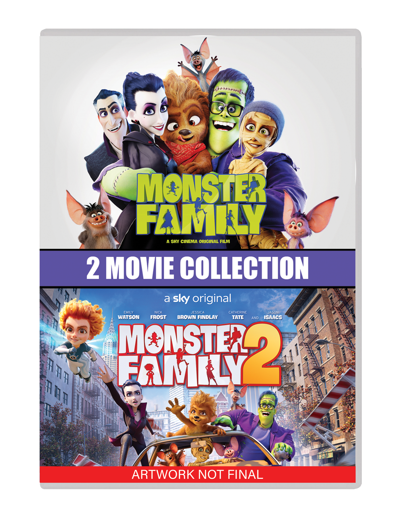 Monster Family 2-Movie Collection (DVD) (2021)