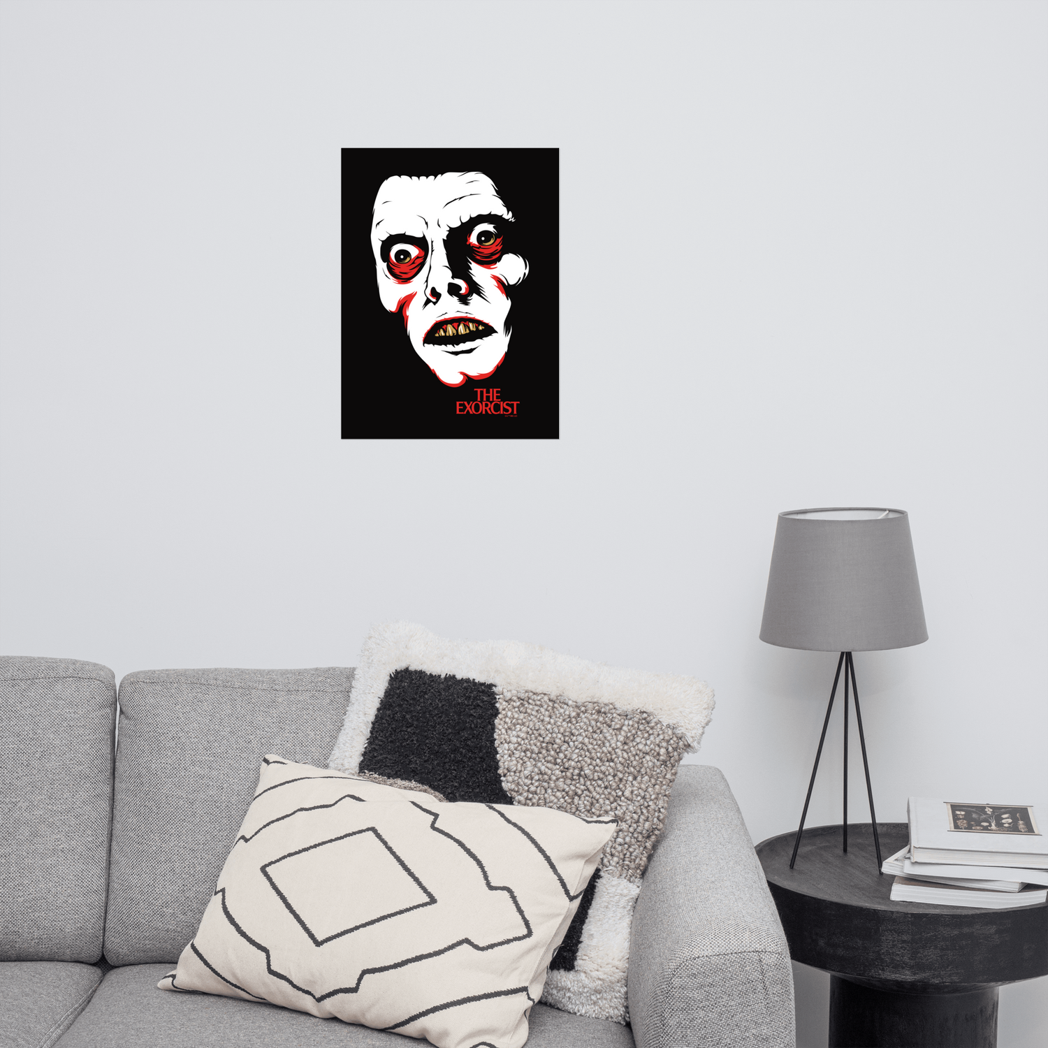 Exorcist Pazazu Face Premium Poster