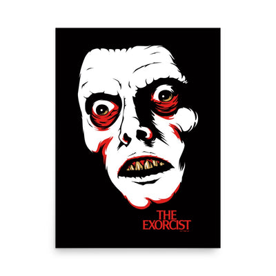 Exorcist Pazazu Face Premium Poster
