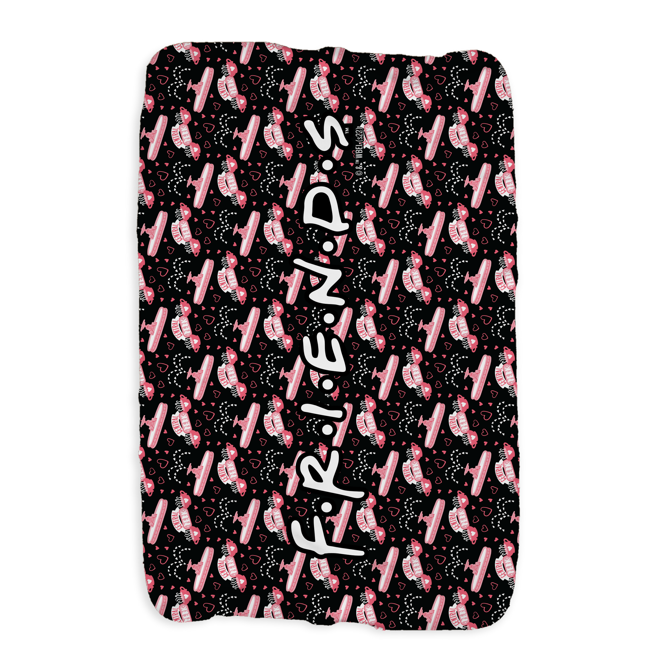 Friends Central Perk Fleece Blanket