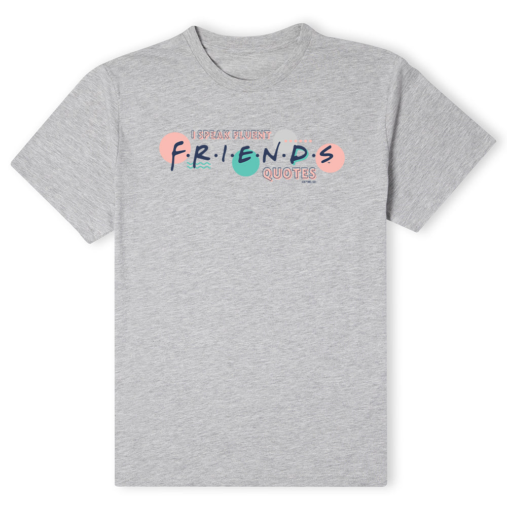 Friends I speak Fluent Friends Men's Short Sleeve T-Shirt