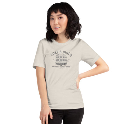 Gilmore Girls Luke's Diner Location Adult T-Shirt