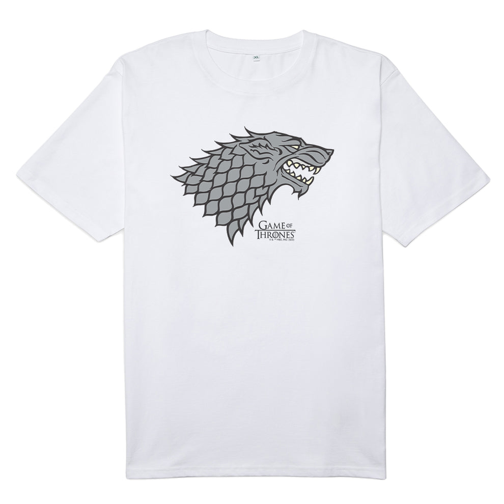 Game of Thrones House Stark Sigil Adult Short Sleeve T-Shirt