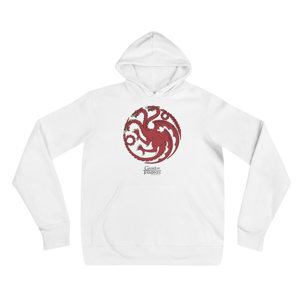Game of Thrones House Targaryen Sigil Adult Fleece Hooded Sweatshirt