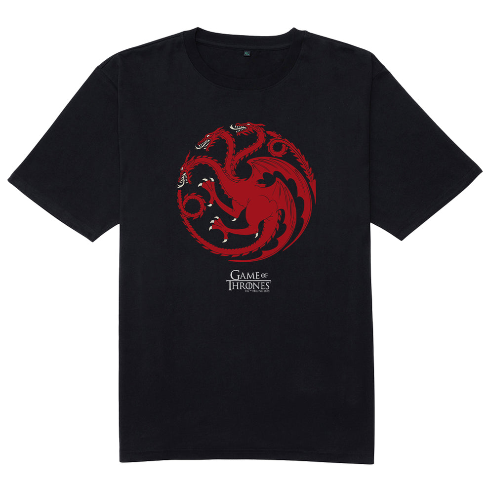 Game of Thrones House Targaryen Sigil Adult Short Sleeve T-Shirt