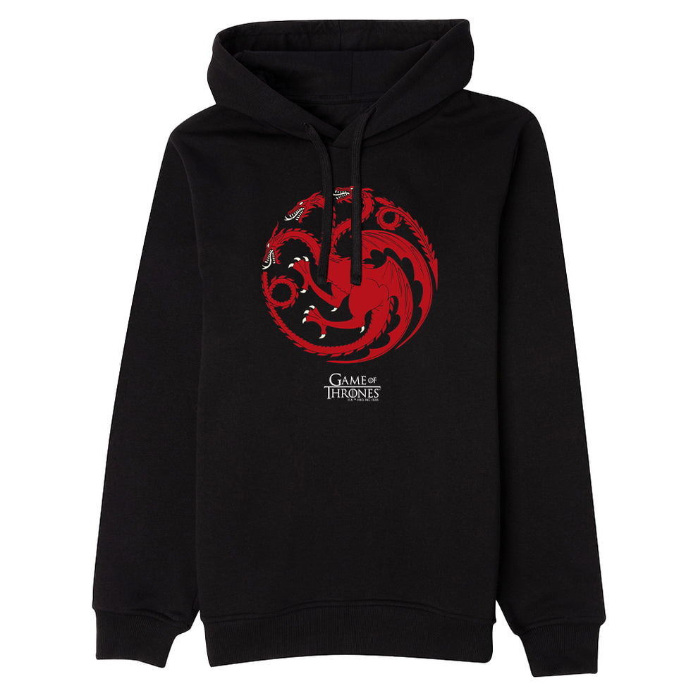 Game of Thrones House Targaryen Sigil Hooded Sweatshirt