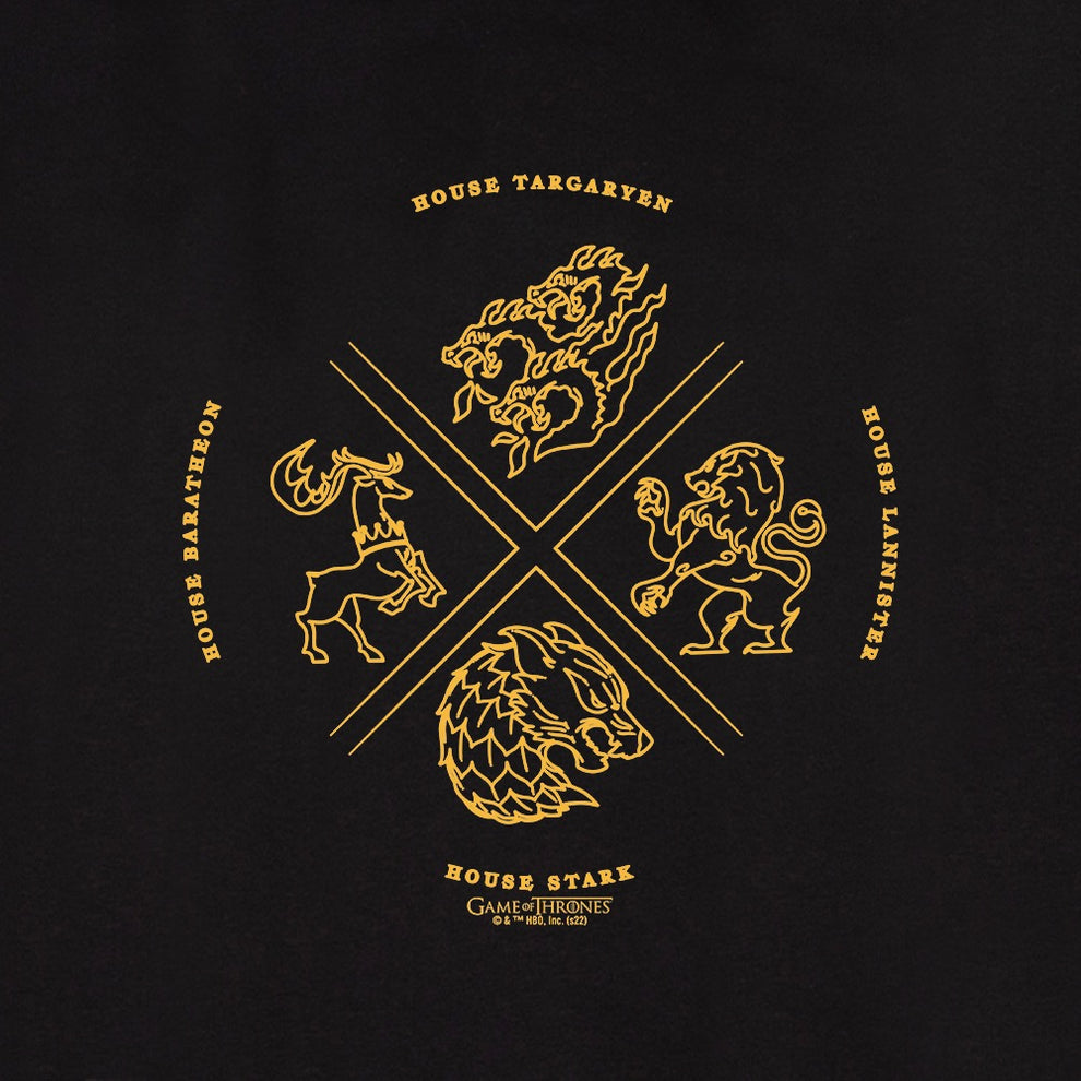 Game of Thrones House Sigils Unisex Hooded Sweatshirt