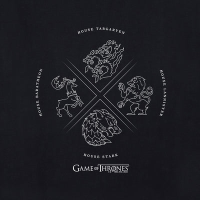 Game of Thrones House Symbol Adult Short Sleeve T-Shirt