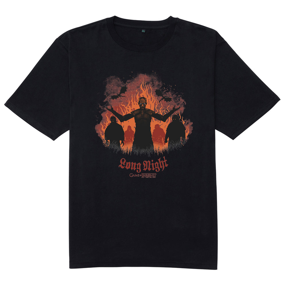 Game Of Thrones The Long Night Adult Short Sleeve T-Shirt