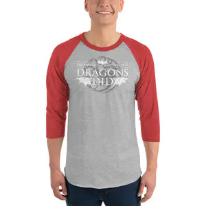 House of the Dragon Dreams Unisex 3/4 Sleeve Raglan Shirt