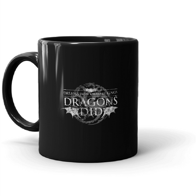 House of the Dragon Dreams Black Mug
