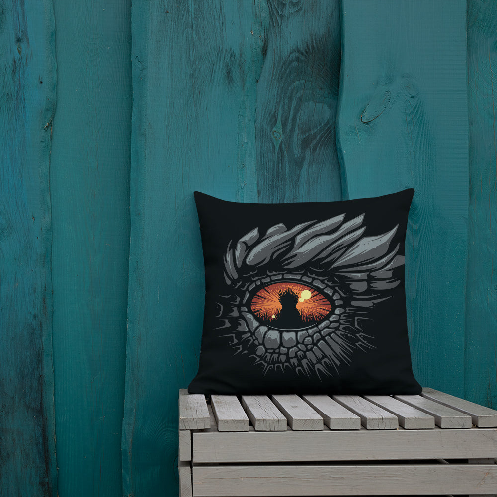 Game of Thrones Dragon Eye Throw Pillow