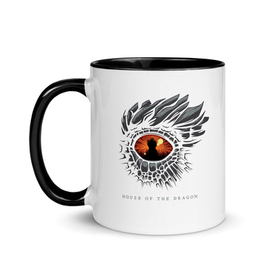 Game of Thrones Dragon Eye  Two-Tone Mug