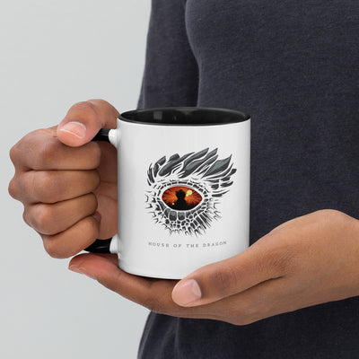 Game of Thrones Dragon Eye  Two-Tone Mug