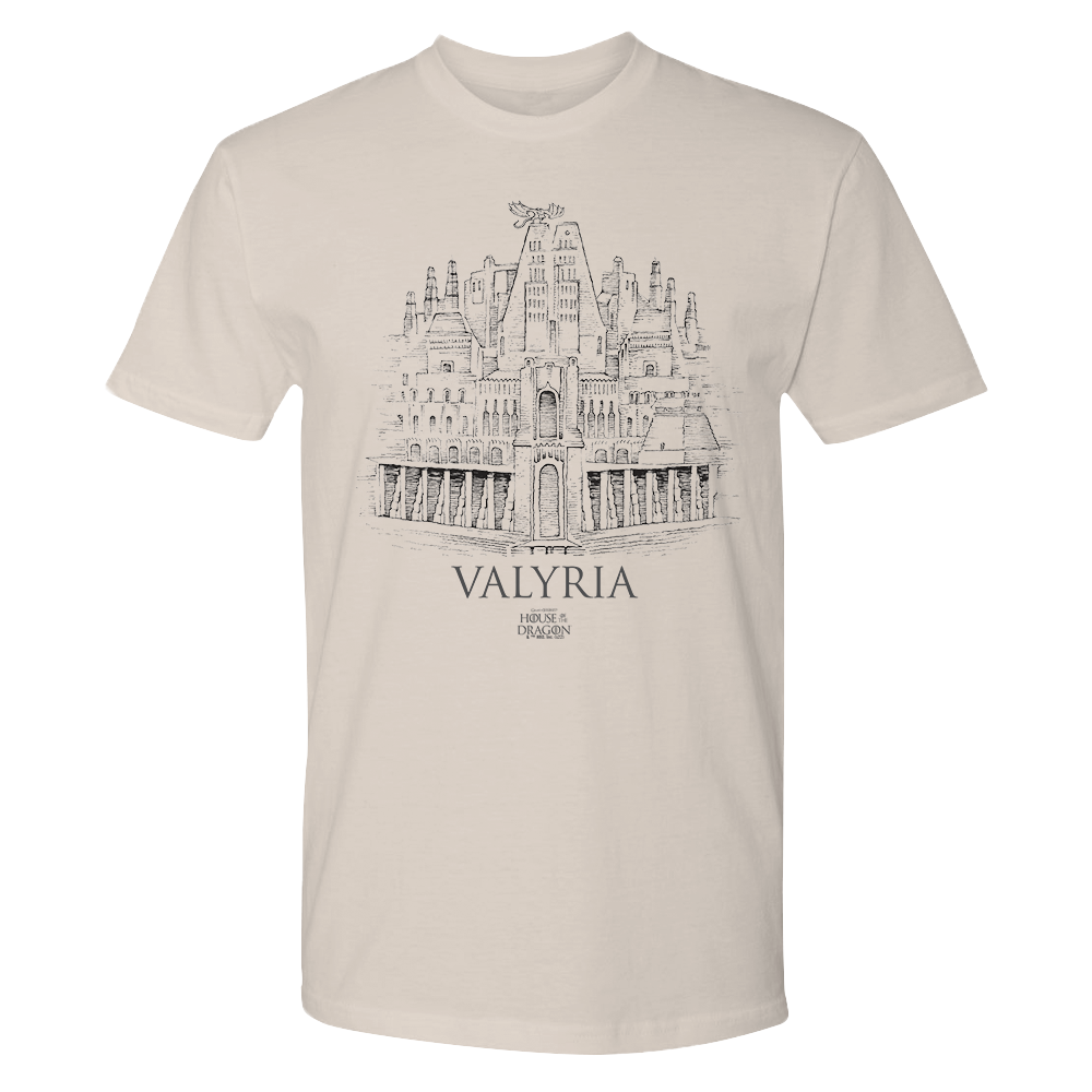 House of the Dragon Valyria Adult Short Sleeve T-Shirt