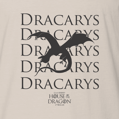 House of the Dragon Dracarys Adult Short Sleeve T-Shirt