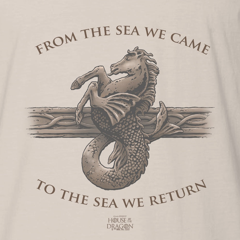 House of the Dragon From the Sea Adult Short Sleeve T-Shirt