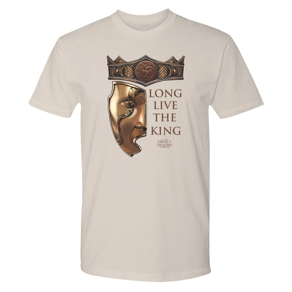 House of the Dragon King's Mask Adult Short Sleeve T-Shirt
