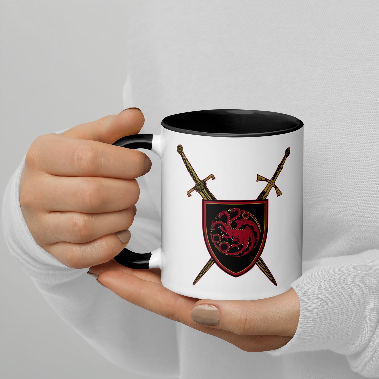 Game of Thrones Swords Two-Tone Mug