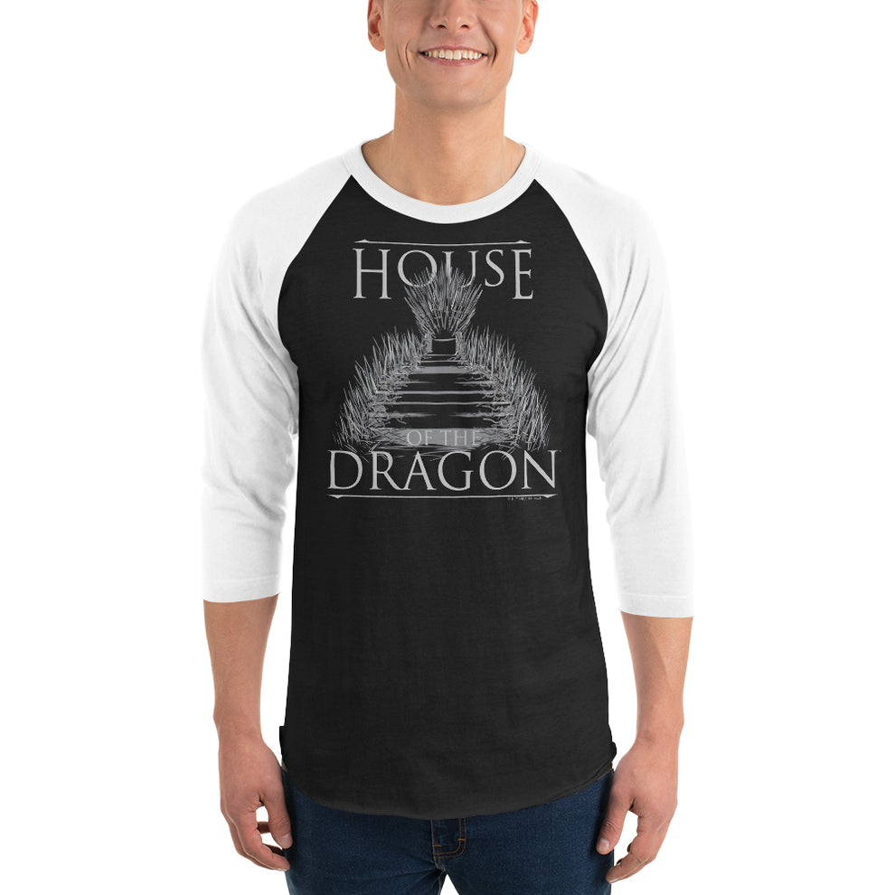 Game of Thrones Throne Unisex 3/4 Sleeve Raglan Shirt