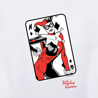 Harley Quinn Playing Cards Men's Short Sleeve T-Shirt