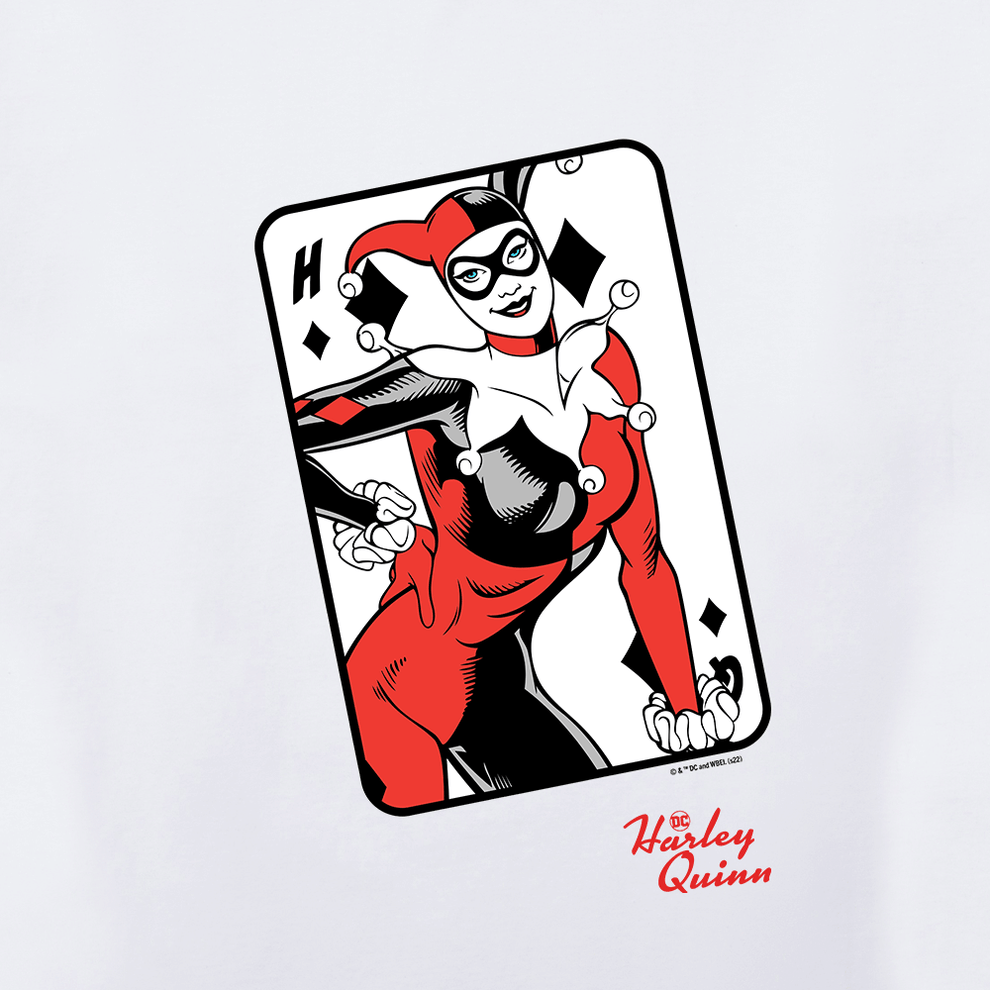 Harley Quinn Playing Cards Men's Short Sleeve T-Shirt