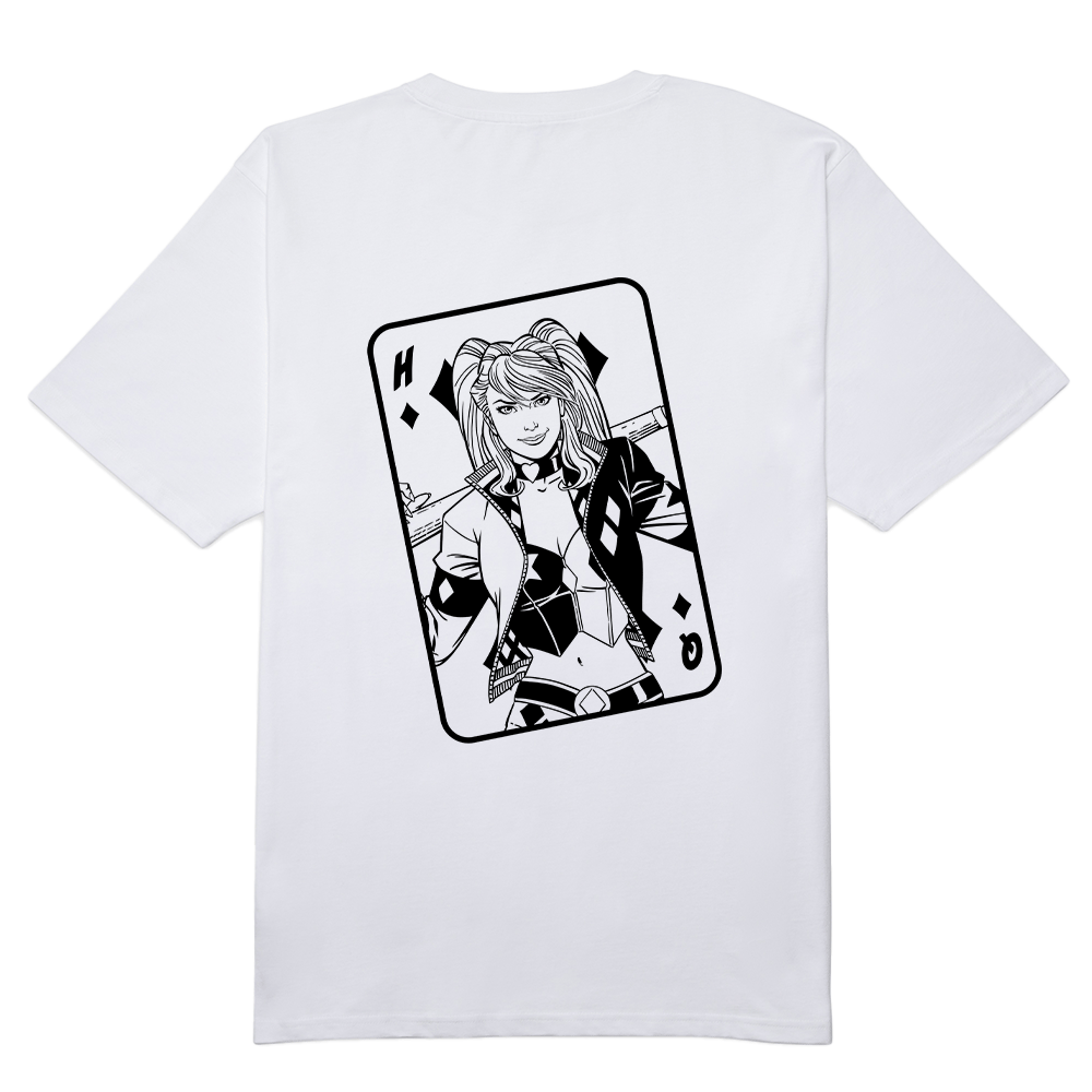 Harley Quinn Playing Cards Men s Short Sleeve T Shirt