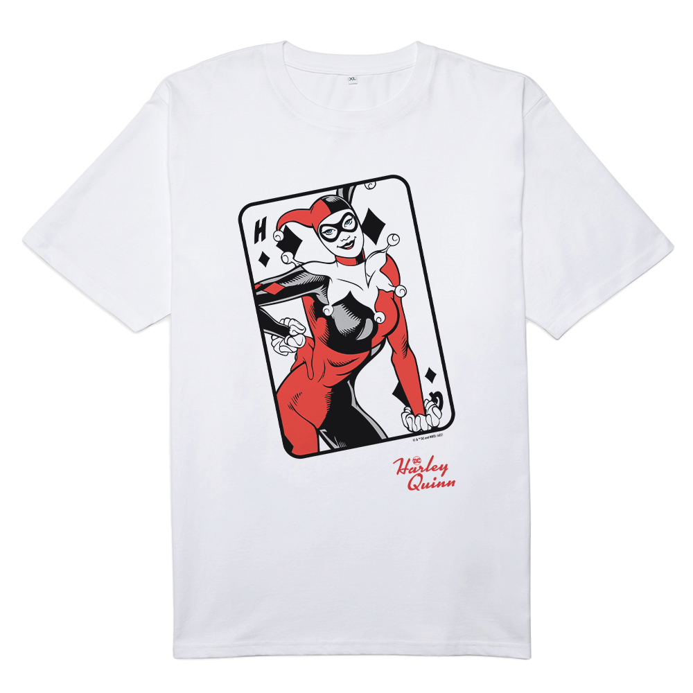 Harley Quinn Playing Cards Men's Short Sleeve T-Shirt