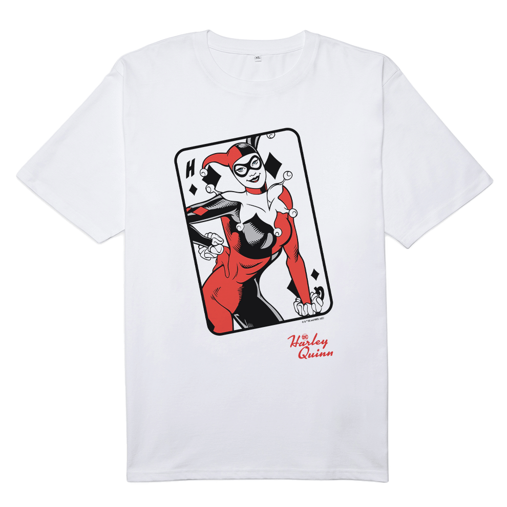 Harley Quinn Playing Cards Men's Short Sleeve T-Shirt