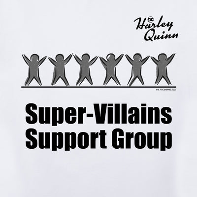 Harley Quinn Super Villains Support Group Men's Short Sleeve T-Shirt