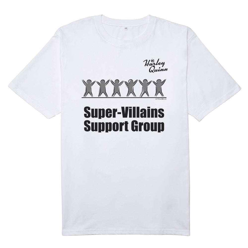 Harley Quinn Super Villains Support Group Men's Short Sleeve T-Shirt