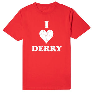 IT I Heart Derry Adults Short Sleeve T-Shirt – Warner Bros. Shop - UK