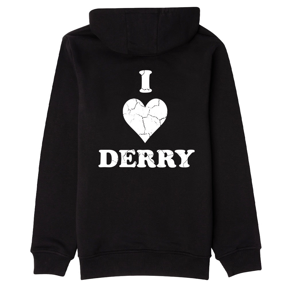IT I Heart Derry Unisex Hooded Sweatshirt