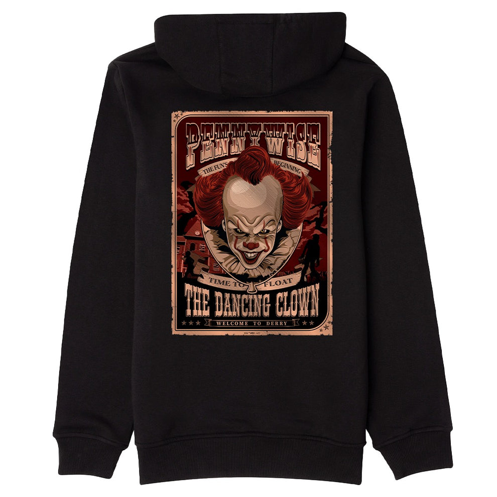 IT Dancing Clown Unisex Hooded Sweatshirt