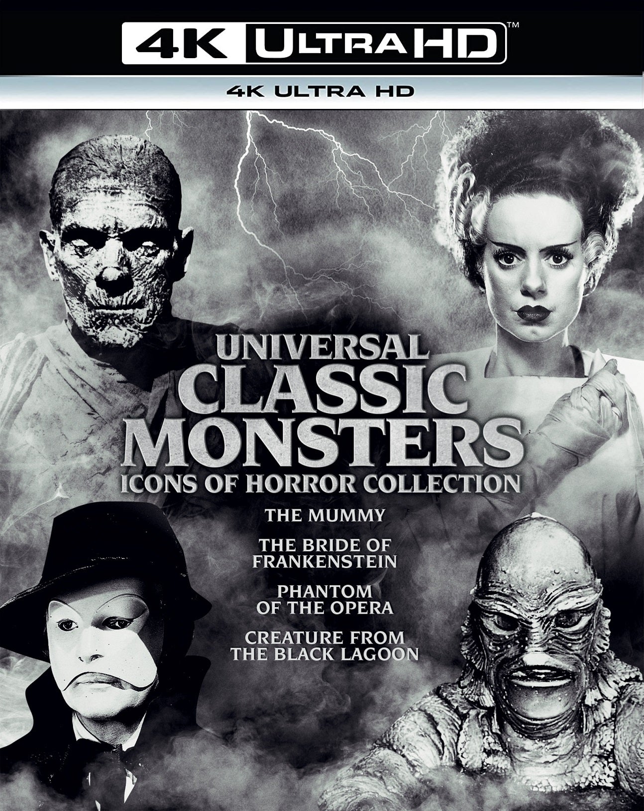 Universal Classic Monsters: Icons of Horror Collection vol.2 (4K Ultra HD)