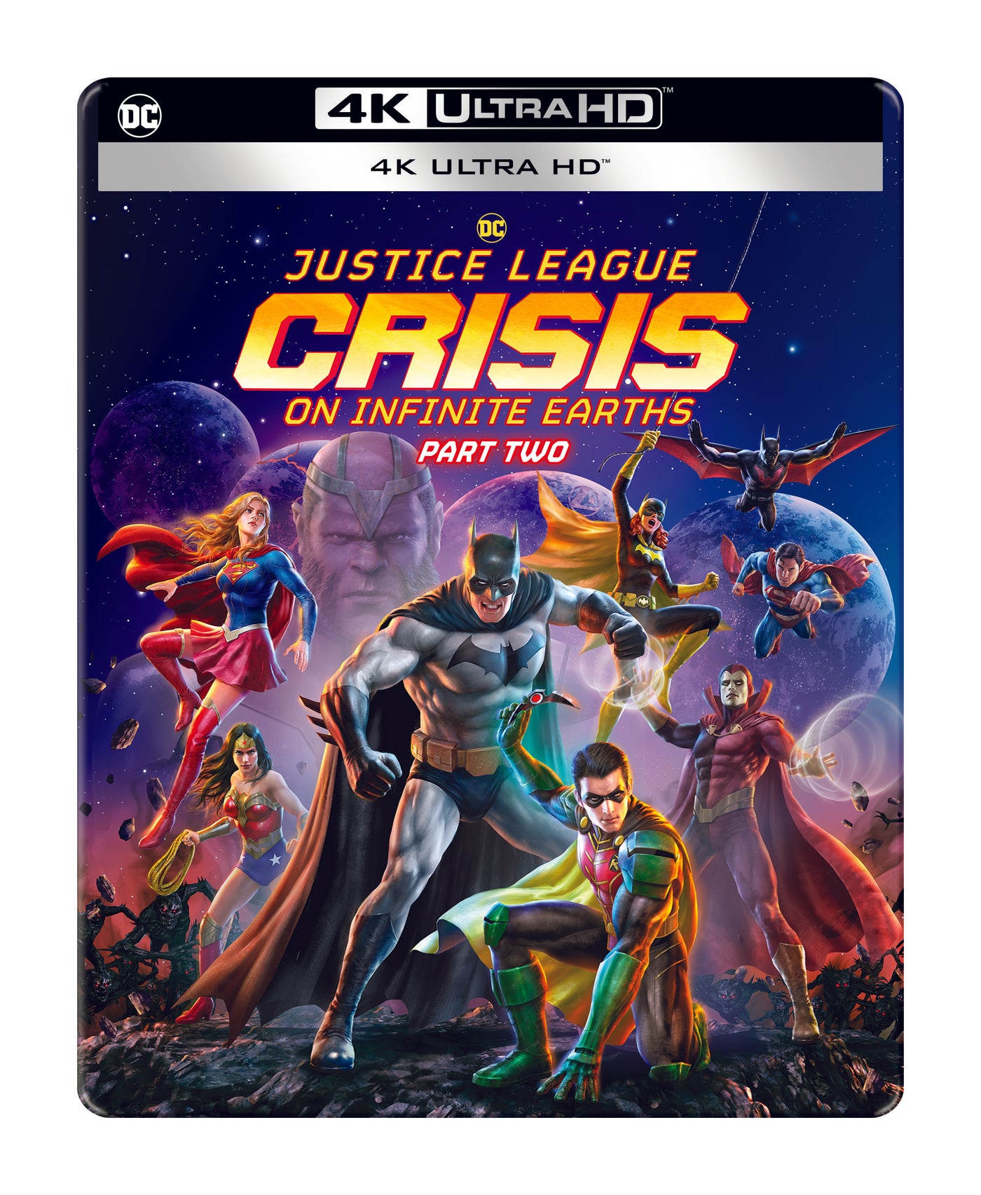 Justice League: Crisis on Infinite Earths - Part 2 SteelBook  [4K Ultra HD + Blu-ray] [2024]