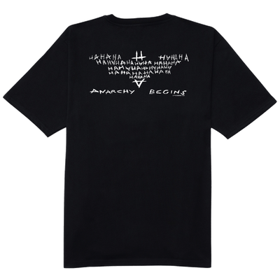 Joker Anarchy Begins Men's Short Sleeve T-Shirt
