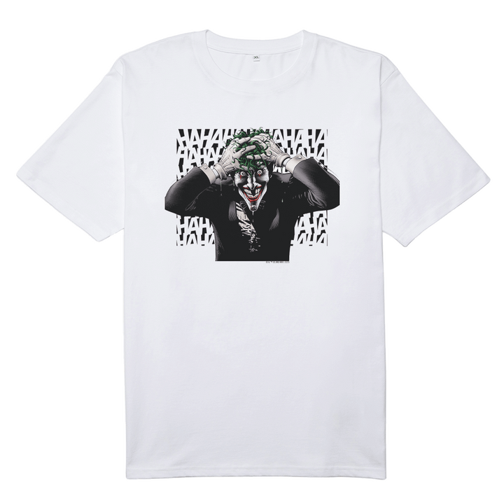 Joker Joke of Love Fashion Graphic Mens Black Short Sleeve 2024 T-Shirt Size L