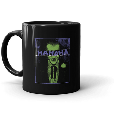 Joker HAHA Black Mug