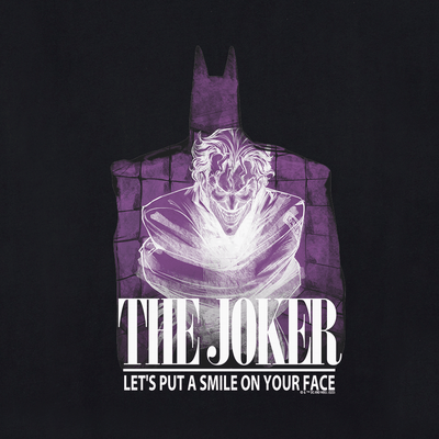 Joker Let's Put A Smile On Your Face Men's Short Sleeve T-Shirt