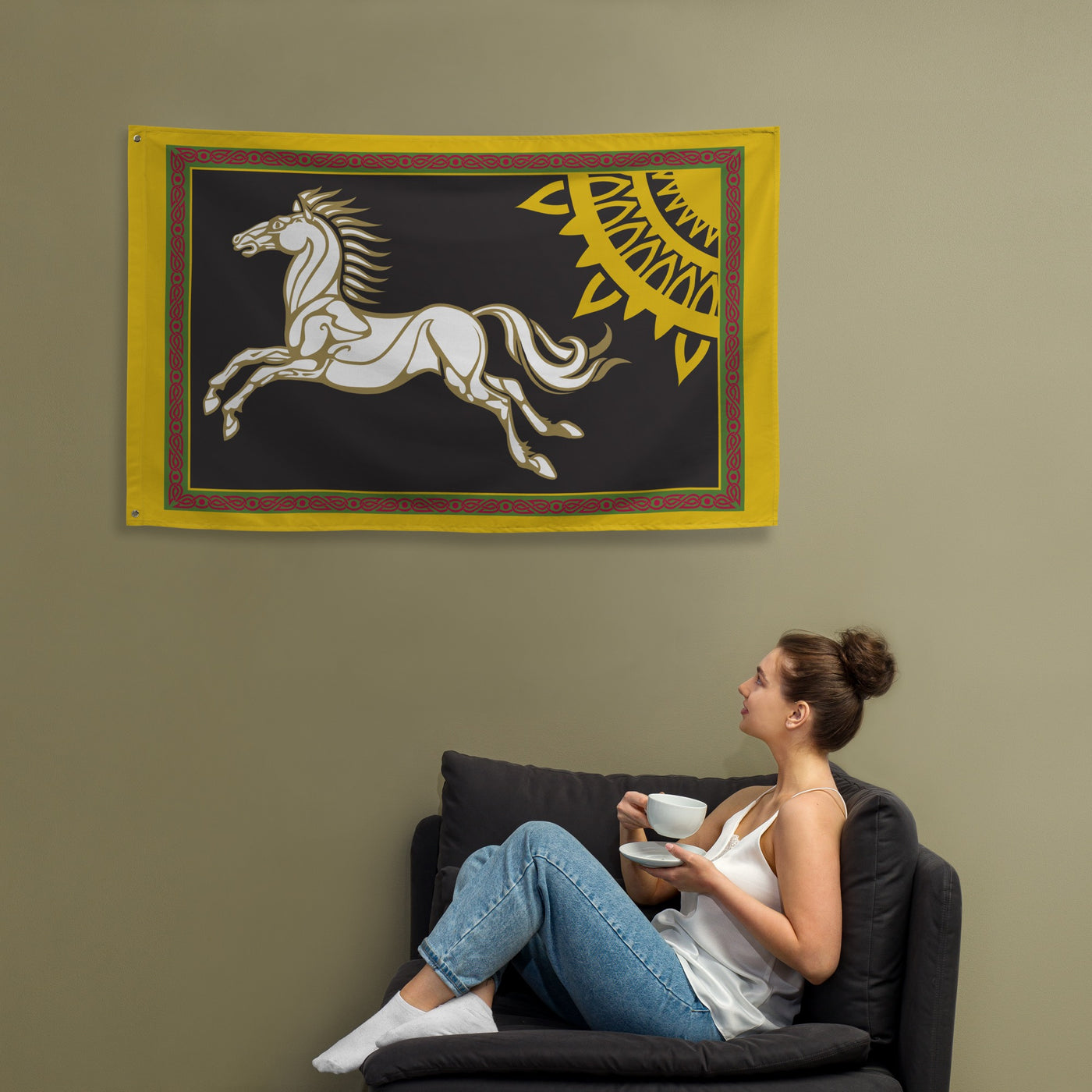 Lord of the Rings Rohan Banner